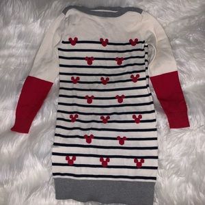 GAP KIDS DISNEY Mickey Mouse Tunic Sweater Holiday Christmas Dress